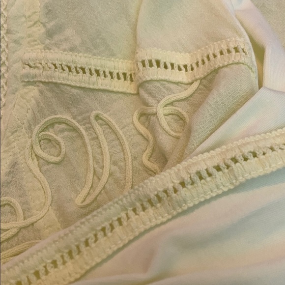 Soft Surroundings Yellow Blouse - Picture 6 of 7